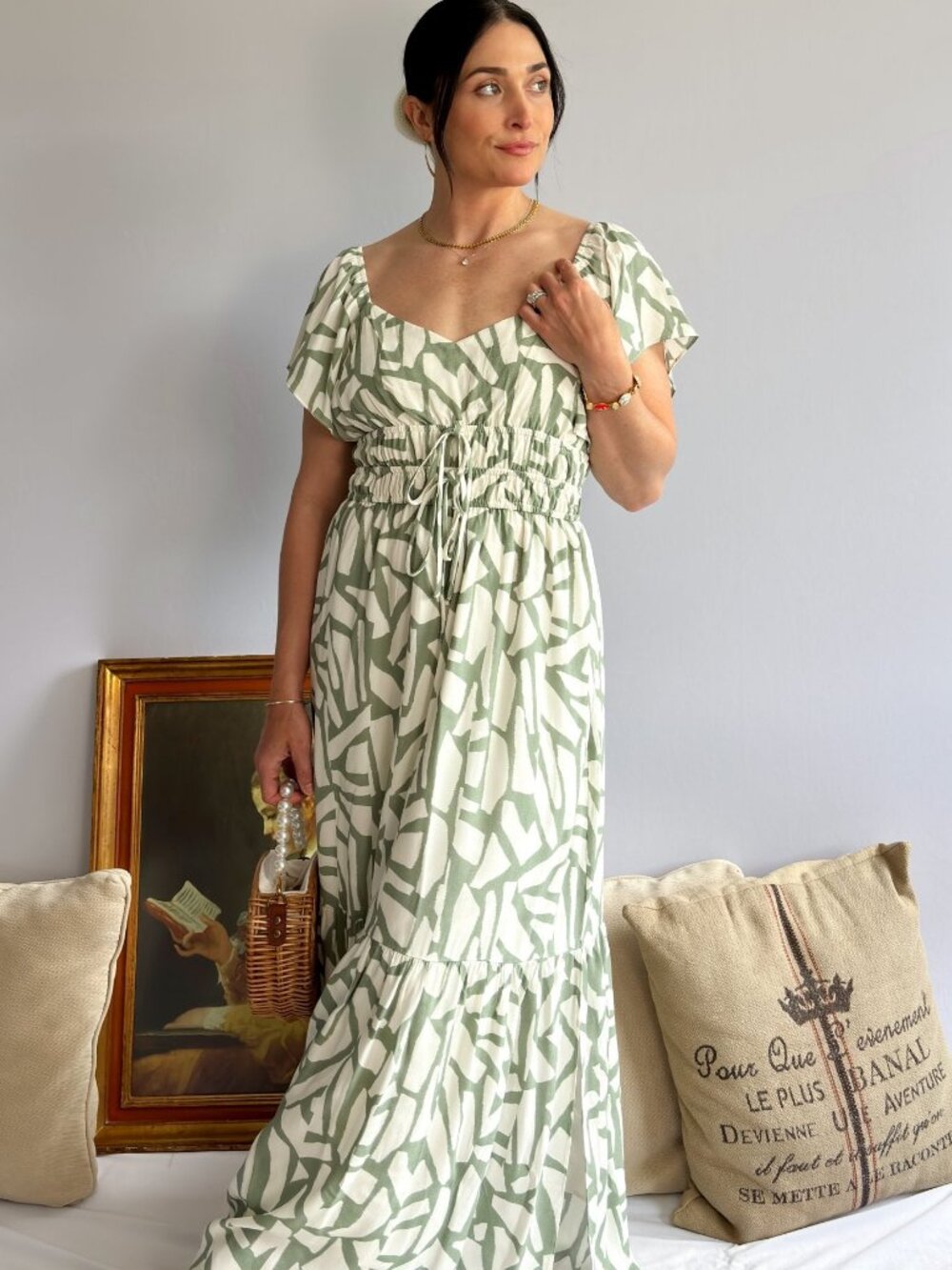 Sage The Label Green Maxi Dress - FINAL SALE